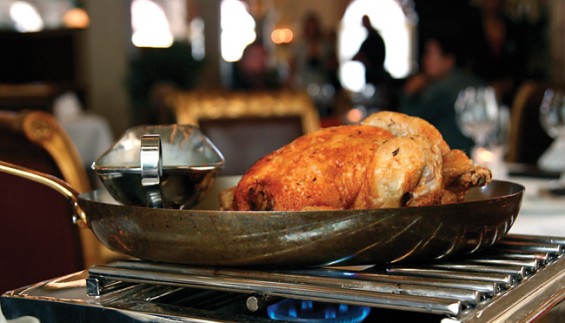 A whole fried chicken. Photo by Christine Barbour