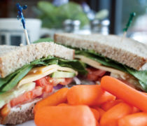 Bloomingfoods’ Veggie Delight. Photo by Shannon Zahnle