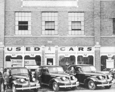 Curry Auto, circa 1940. Courtesy photo