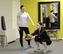Medicine Ball Squat