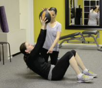 Abdominal Medicine Ball