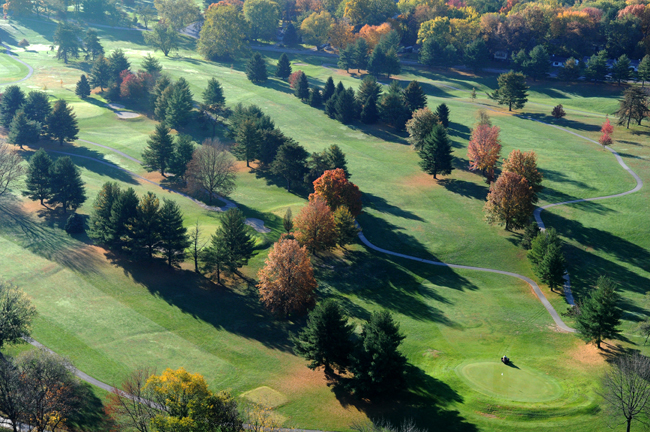 Cascades Golf Course. Photo by J. Bruce Baumann