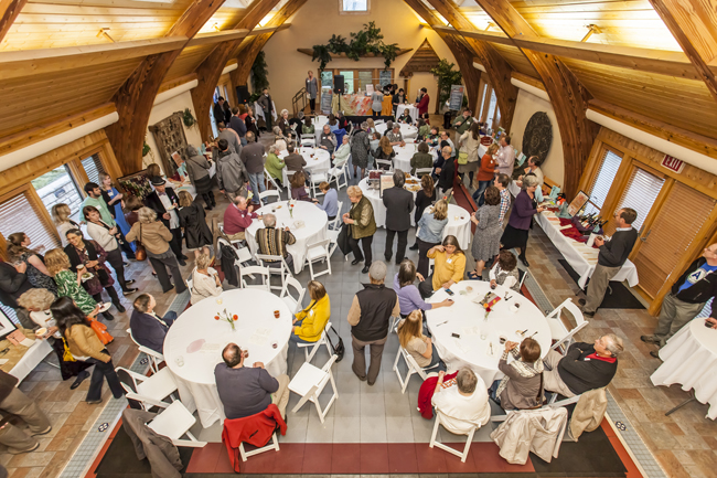 A scene from last year's Edible Lotus at Deer Park Manor. Photograph provided by Garrett J Poortinga, Green Hat Media LLC 2014