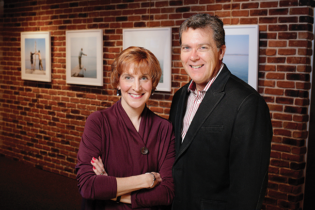 Pictura owners Martha and David Moore opened the gallery in 2009. Photo by Eric Rudd