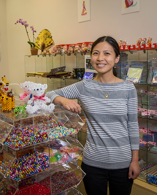 Owner Qing Zhang. Photo by Darryl Smith