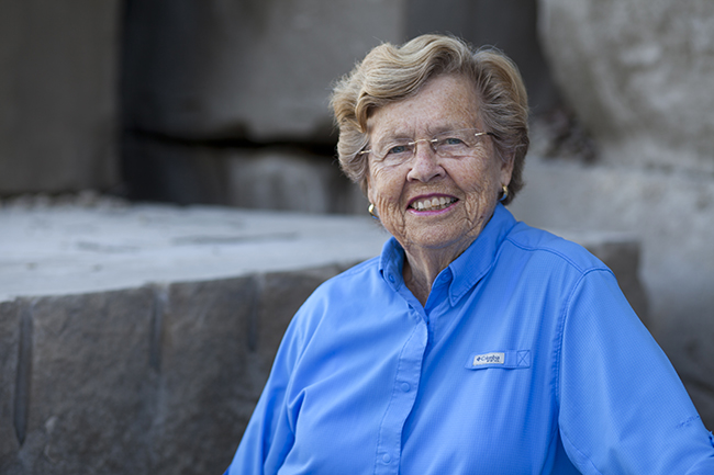 Judy Elliott at the Elliott Stone Company, which she founded with her husband, Dave, in 1957. Photo by Shannon Zahnle