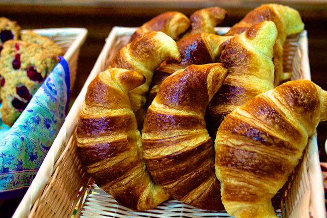 Muddy Fork Farm & Bakery croissants. Photo by Merrill Hatlen