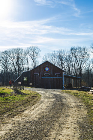 The barn at Sobremesa Farm. Photo by Aubrey Dunnuck