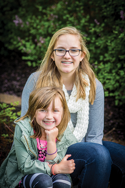 (l-r) Eleanor and Shaunacee Cook. Photo by Tyagan Miller