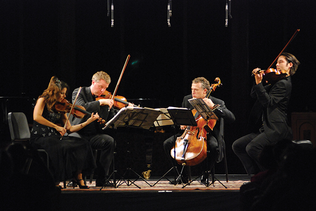 Pacifica Quartet. Photo by Tristan Cook