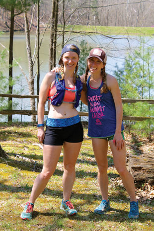 Miranda Addonizio (left) and Alicia Rich, founders of Indiana Female Fellraisers. Photo by Christine Buehler