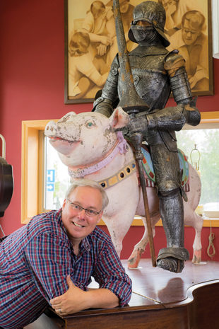 Jeff Scofield, owner of Jeff’s Warehouse. Photo by Martin Boling 