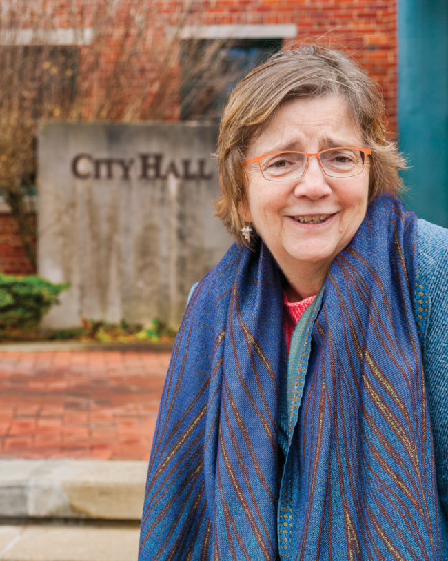 Barbara McKinney, director of the Bloomington Human Rights Commission. Photo by Martin Boling