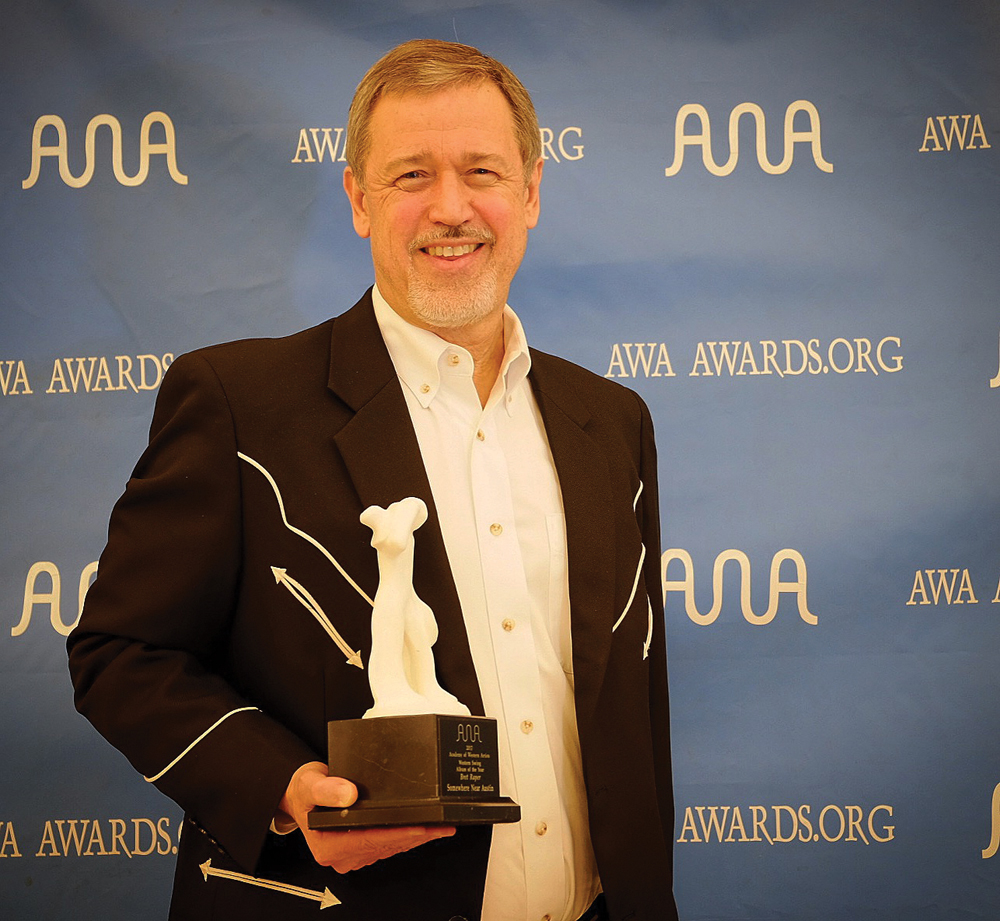 Bret Raper at the AWA Awards. Courtesy photo