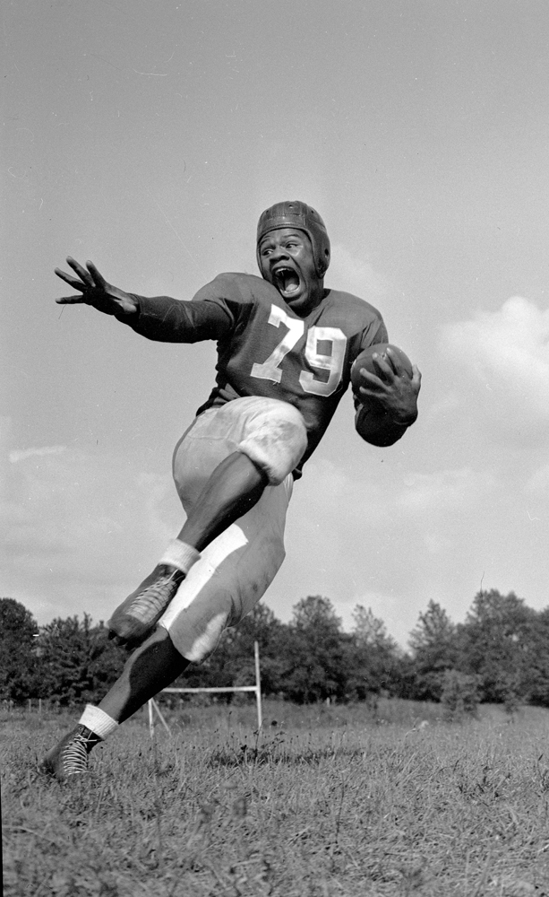 George Taliaferro. Photos courtesy of Indiana University Archives