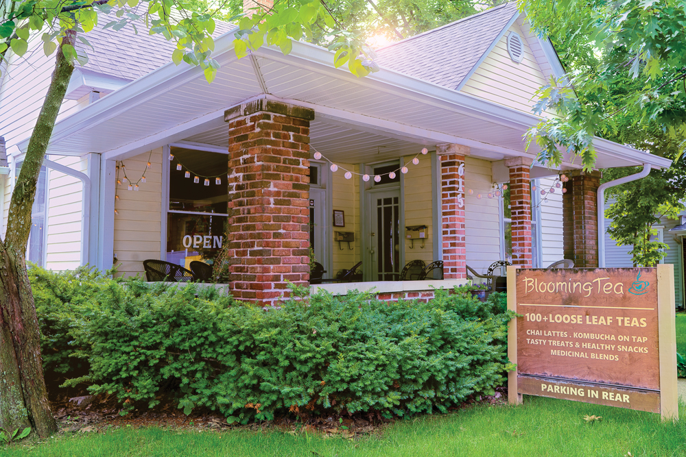 The BloomingTea shop on West Kirkwood.