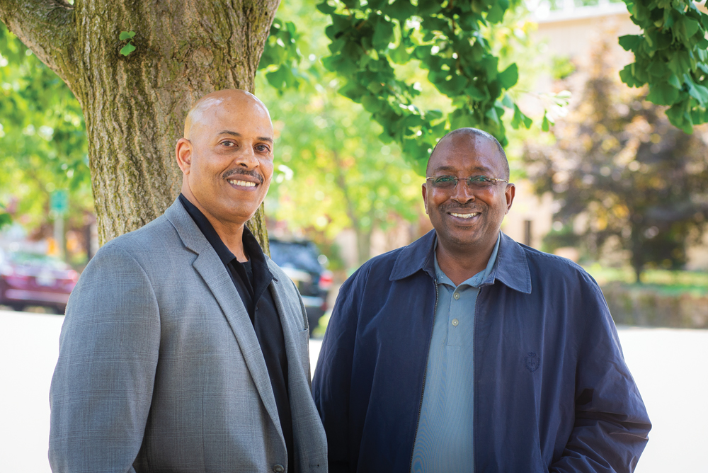 (l-r) William Hosea and Jim Sims. Photo by Rodney Margison