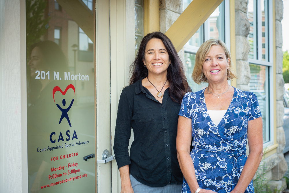 Mary Beth O’Brien and Susan Wannamaker. Photo by Rodney Margison