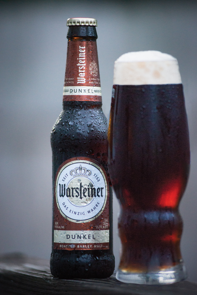 Warsteiner Dunkel. Photo by Rodney Margison