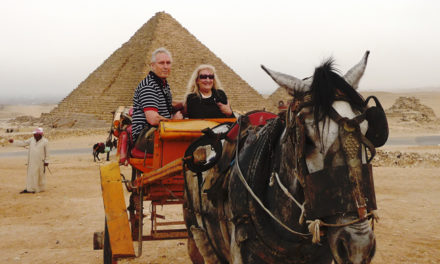 Egypt at a Pivotal Moment in History: John and Peggy Woodcock (See Gallery)