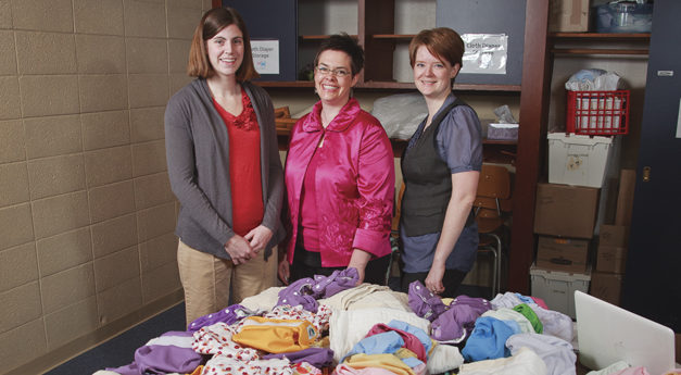 A Cloth Diaper Program Saves Money and Landfill
