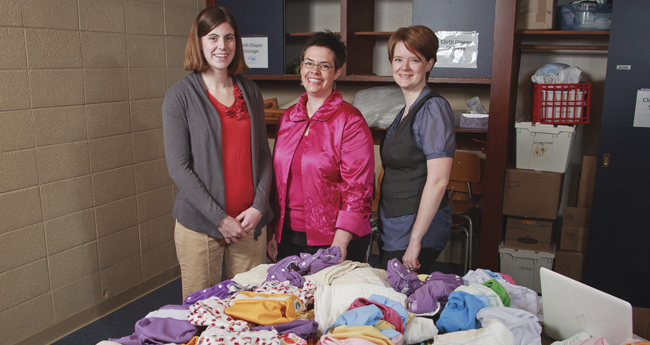 A Cloth Diaper Program Saves Money and Landfill