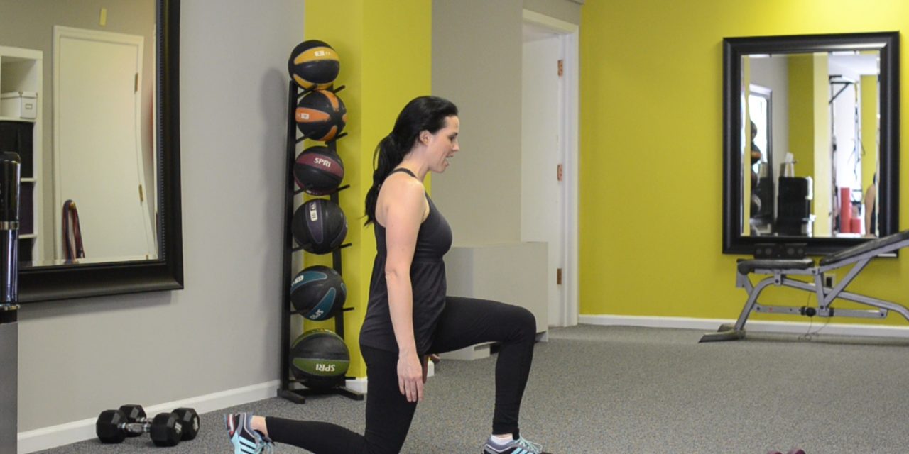 Weekly Exercise: Backward Lunge