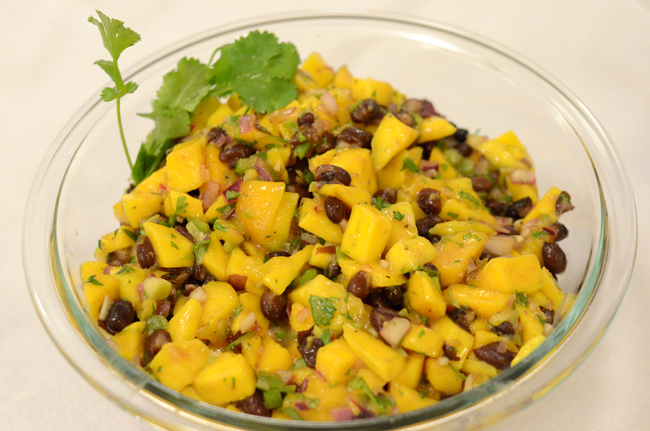 Recipe of the Week: Black Bean Mango Salsa