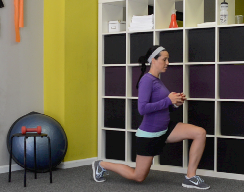 Weekly Exercise: Lunge with a Twist