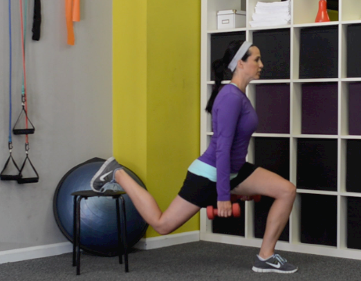 Weekly Exercise: a Balance Squat with Front Shoulder Raise