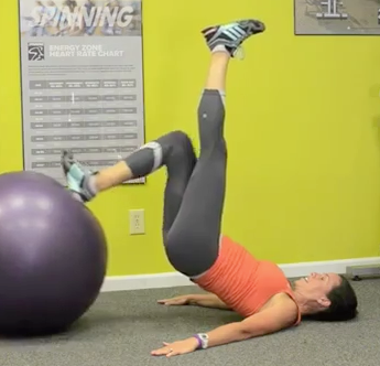 Weekly Exercise: Hamstring Exercises with a Stability Ball (Video)