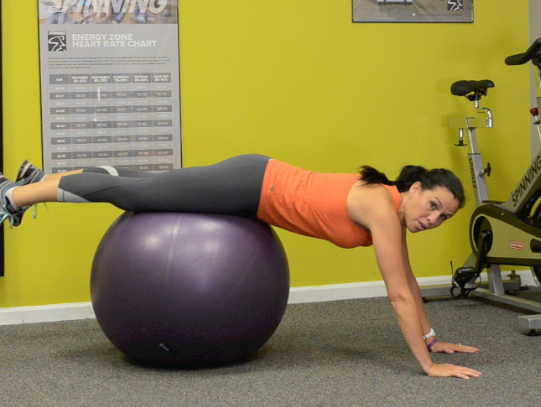 Weekly Exercise: Stability Ball Lat Exercise