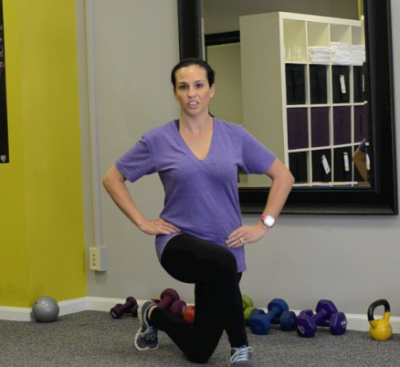 Weekly Exercise: Across-the-Body Lunge