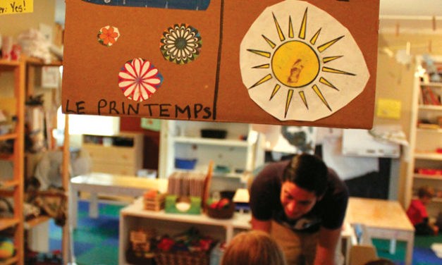 A Preschool Where the Kids Learn in Spanish and French