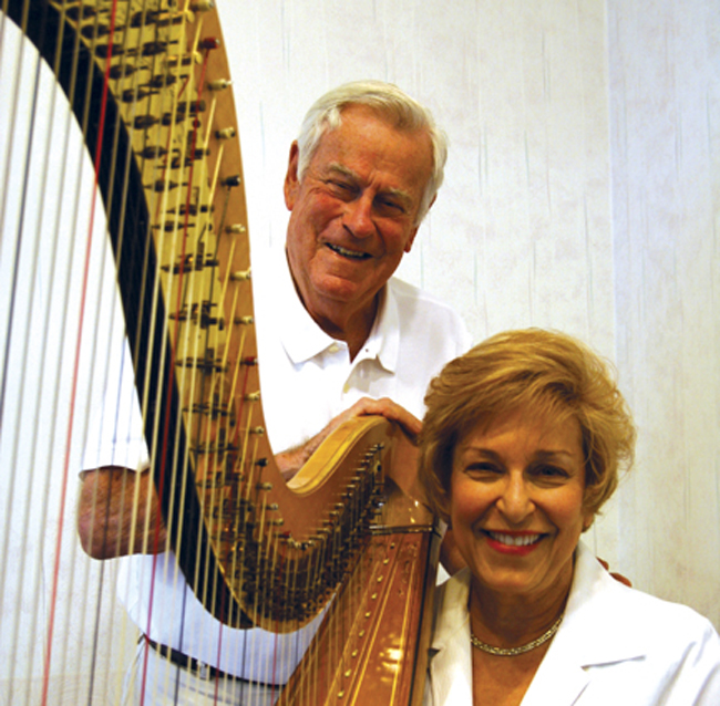 How Many Towns Have a Harp Store?