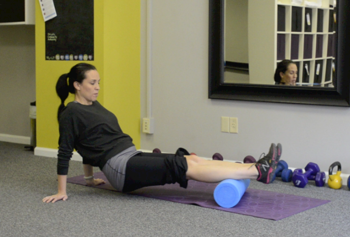 Weekly Exercise: Stretching the Calves with a Foam Roller