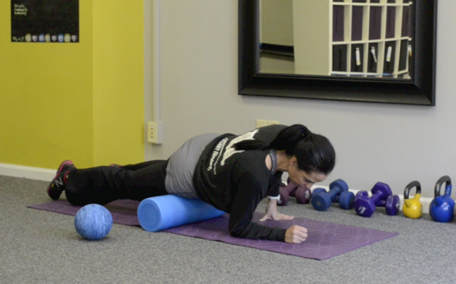 Weekly Exercise: Stretching the Hip with a Foam Roller