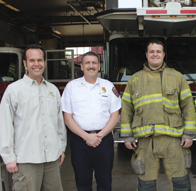 Growing Vegetables and Fighting Fires Go Hand in Hand