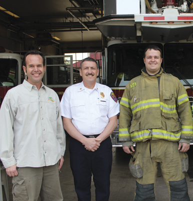 Growing Vegetables and Fighting Fires Go Hand in Hand