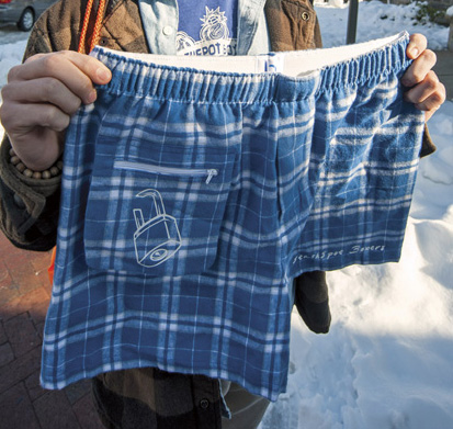 North Student ‘Invents’ Boxer Shorts with Pocket