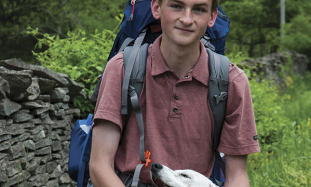 Morgan Scherer:  Fundraising Hiker