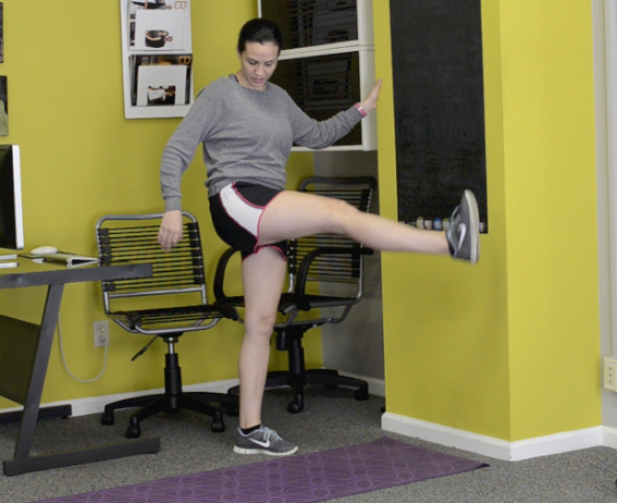 Weekly Exercise: Workday Stretching and Strengthening of the Hips and Glutes