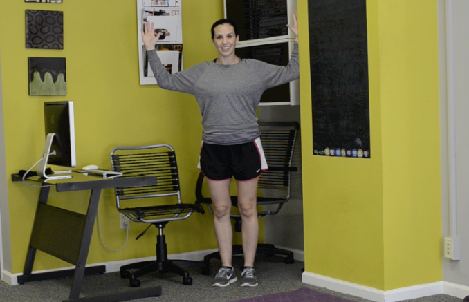 Weekly Exercise: Workday Stretching and Strengthening of the Chest and Trapezius