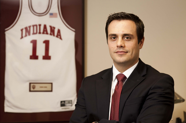 Hoosier Favorite Errek Suhr  Now a Financial Advisor