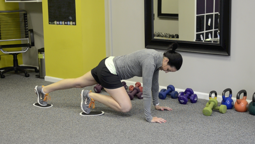 Weekly Exercise: Strengthening the Hip Flexors with Furniture Sliders