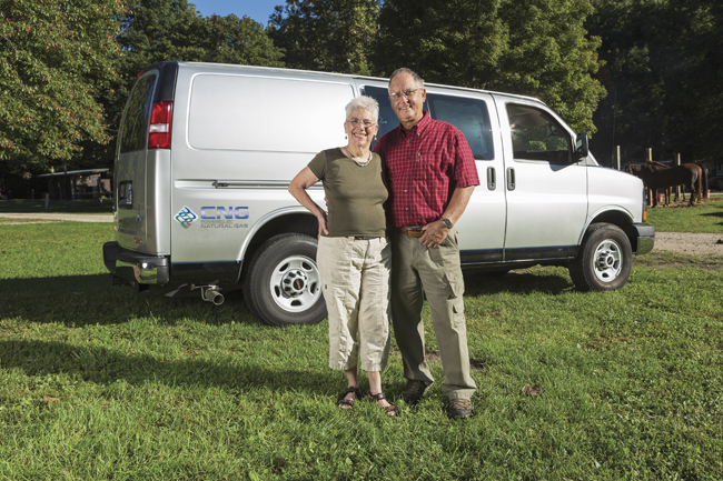 Meet Bob & Becky Appelman: Their Customized Van Runs on Compressed Natural Gas