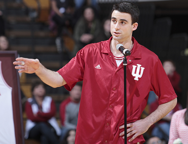 Sheehey Delivers a Sweet Goodbye on Senior Night at IU
