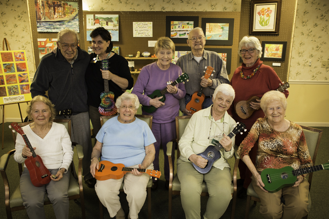 Bell Trace’s Ukulele Club: Making Music Just for Fun (Photo Gallery)