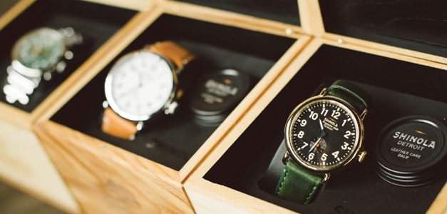 Direct from Detroit: Shinola Watches at Andrew Davis