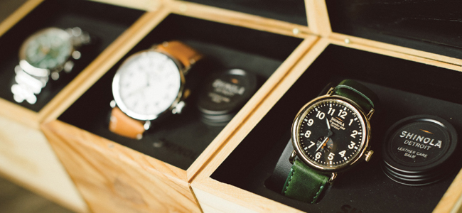 Direct from Detroit: Shinola Watches at Andrew Davis